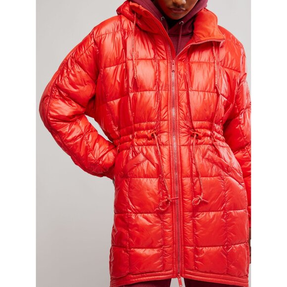 🆕 FP MOVEMENT Patricia Packable Poncho Puffer / Cayenne - Picture 2 of 11